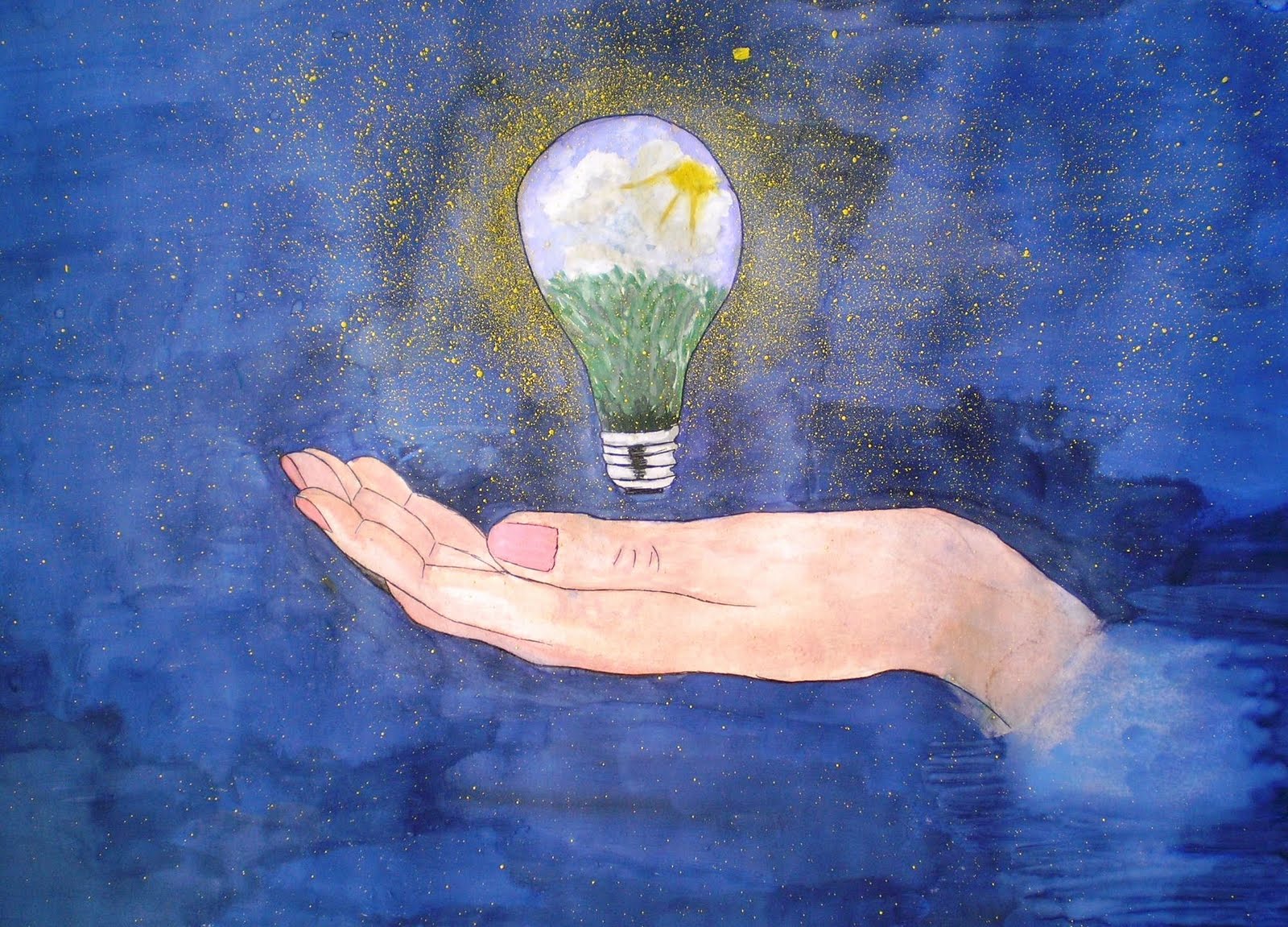 Рисунок на тему энергия